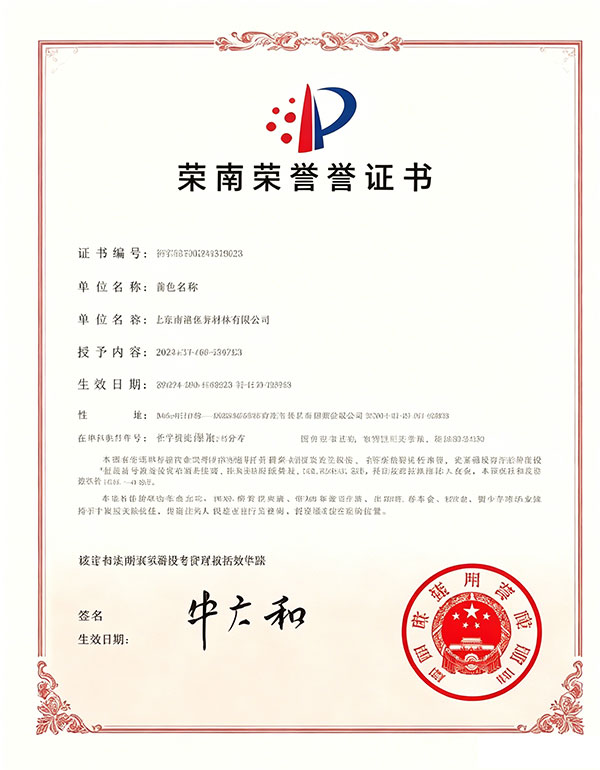 ISO 9001:2025 Quality Management System Certificate