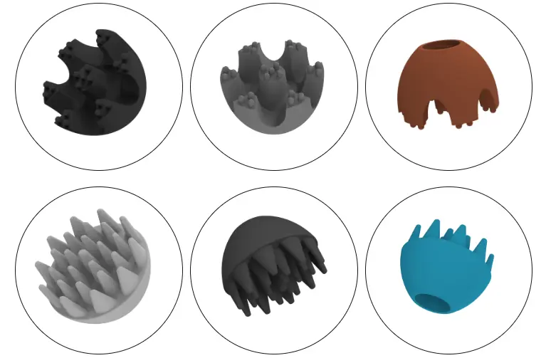 Silicone Massage Claws Meet Personalized Customization Needs