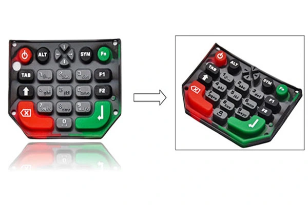Дисплей случая применения ключа POS-машины